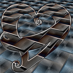 Heart design, illustration